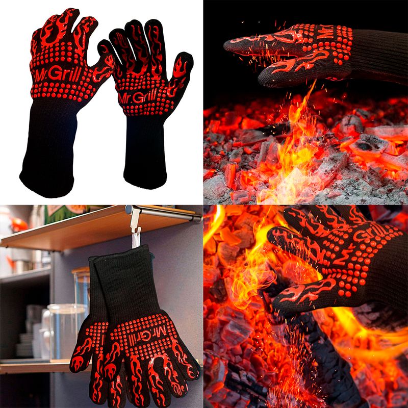 Grill-Box-Parrillero-|-Guantes-de-Fuego---Sarten-de-Fierro-16cm---Gorra-Mr-Grill---Carbon-Vegetal-Selecto