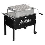 Caja-China-Mediana-Black-Limited-Edition-Mixta-con-Termometro---Parrilla-Argentina-Regulable