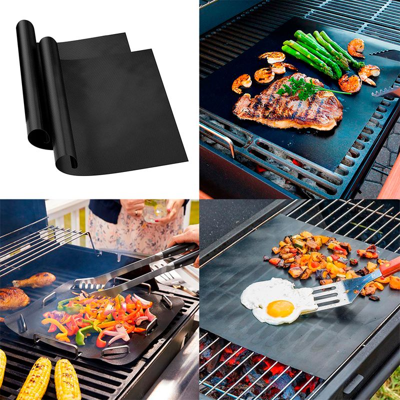 Grill-Box-Parrillero-|-Easy-Fire---Guantes-de-Fuego---Laminas-Antiadherente