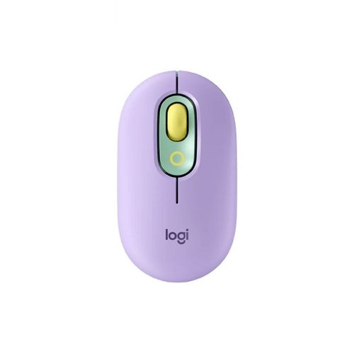 Mouse Bluetooth Logitech Pop Fresh Vibes Lila/Green