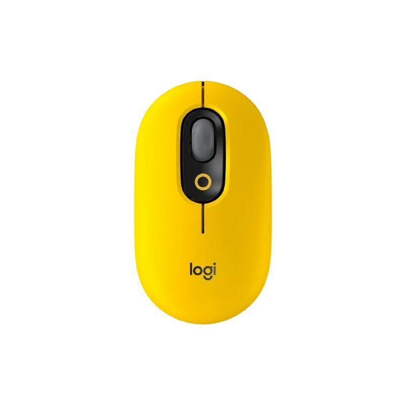 Mouse-Bluetooth-Logitech-Pop-Black-Yellow