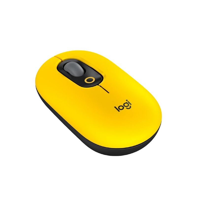 Mouse-Bluetooth-Logitech-Pop-Black-Yellow