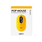 Mouse-Bluetooth-Logitech-Pop-Black-Yellow