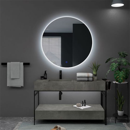 Espejo led táctil circular 70cm