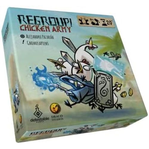 Regroup! Chicken Army Juego de Mesa Draco Studios