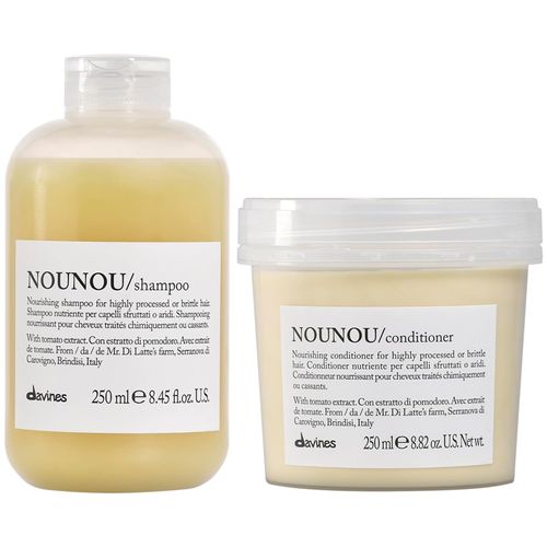 Shampoo Nutritivo 250ml + Acondicionador Davines Nounou