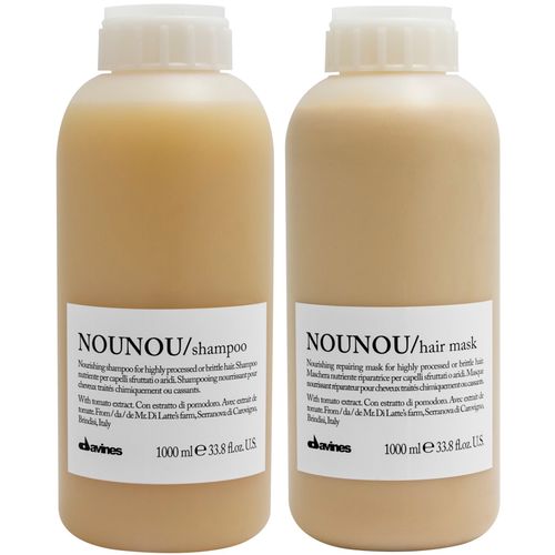 Shampoo Nutritivo 1000ml + Mascarilla Davines Nounou