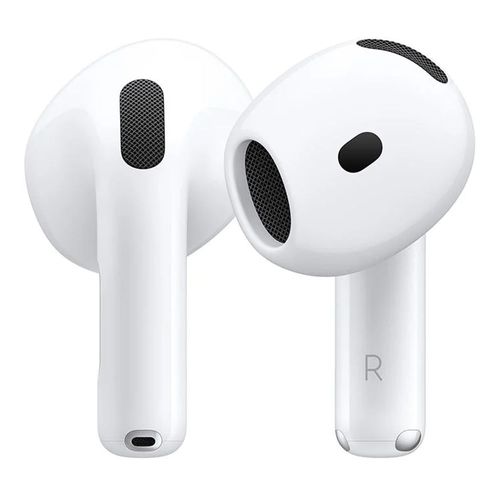 Audífonos bluetooth True Wireless Apple Airpods (4ta Gen) resistente al agua IP54, duración máx. 5 horas, control táctil, blanco