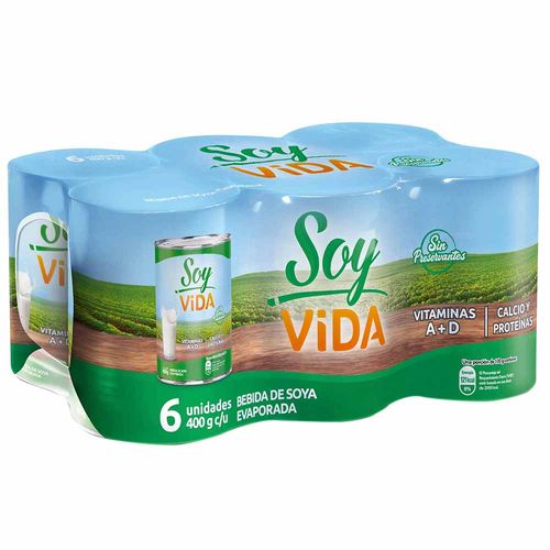 Soy Vida six pack 400gr