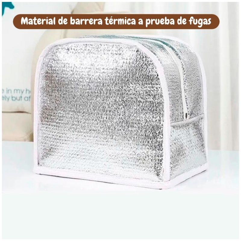 Lonchera-Termica-Fiambrera-Portatil-para-Niños-Oso-Marron-52L