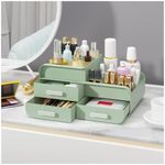 Organizador-de-Maquillaje-Cosmeticos-Estante-de-Tocador-Verde-N161