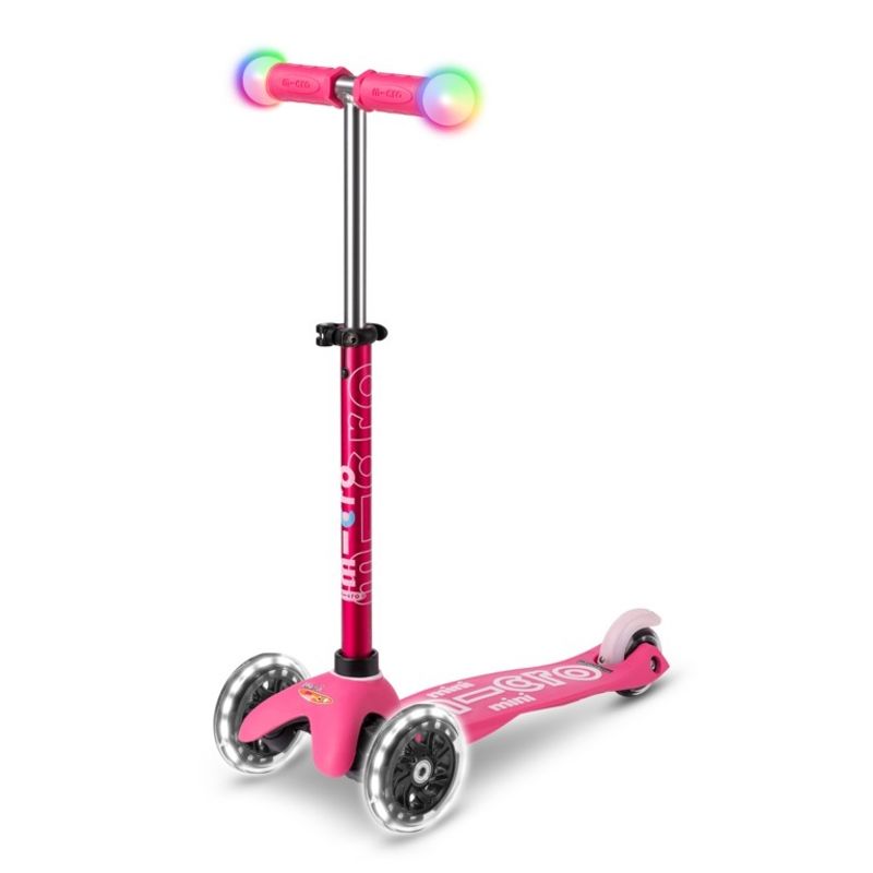 Scooter--Mini-Micro-Deluxe-MAGIC-LED-Rosado