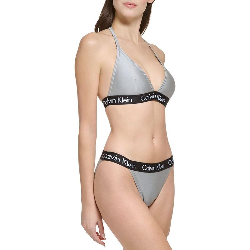 Bikini-Calvin-Klein-Logo-Tape-Gris---Talla-S