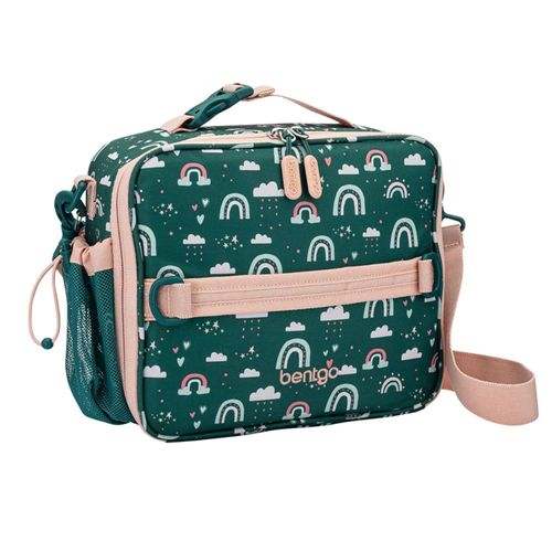 Porta Lonchera Bentgo Kids Lunch Bag - Arcoiris Verde