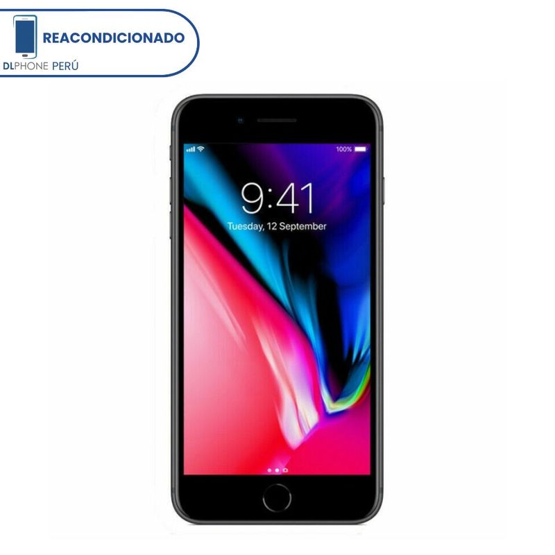 Apple-Iphone-8-64GB-Negro-Reacondicionado