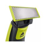 Afeitador-Philips-One-Blade-Inalambrica-QP2521-10-Negro-con-Verde-Oferta-