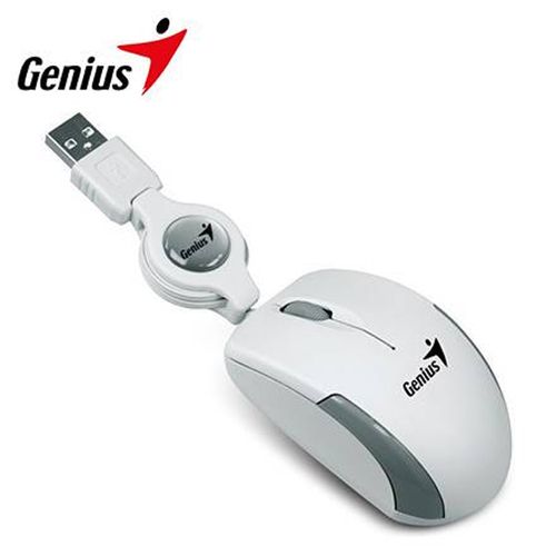 Mouse Genius Micro Traveler V2 Usb White