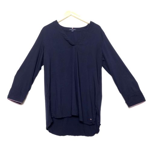 Blusa Holgada Azul Tommy Hilfiger Mujer - Talla M