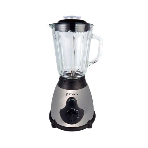 Licuadora Imaco 15Lt 450W Acero Inox vaso vidrio BLS509