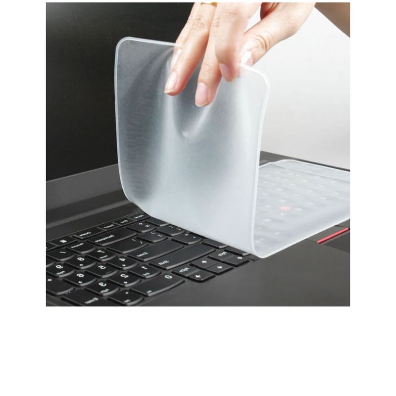 Protector-de-Teclado-Laptop-Universal-Silicona-Blanco