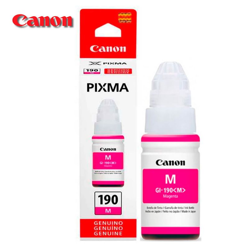 Botella-De-Tinta-Canon-GI---190-M--Magenta