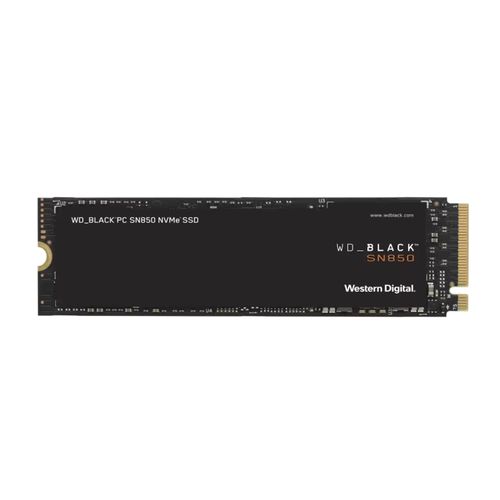 SSD WD Black SN850 500GB NVMe PCIe 4.0 x4 M.2 2280 Disco de estado sólido