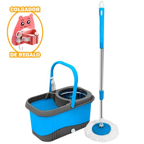 Balde Trapeador Dispensador CL Y Organizador Escobas N60 Gato FC