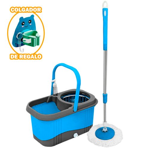 Balde Trapeador Dispensador CL Y Organizador Escobas N60 Hámster AZ