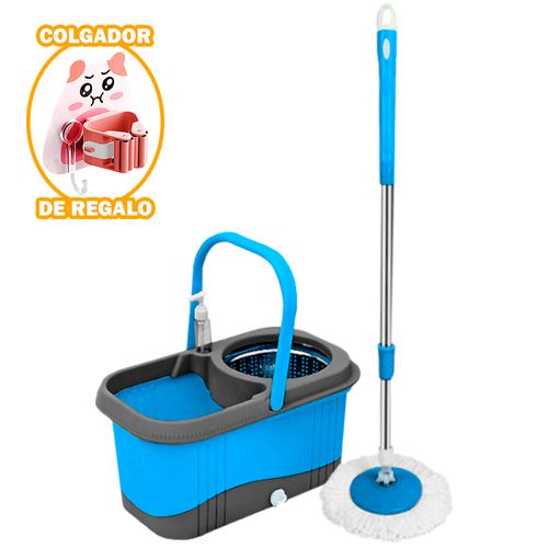 Balde Trapeador Dispensador CL Y Organizador Escobas N60 Chanchito RS