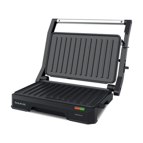 Grill Taurus Crisppy&CO Antiadherente Acero Inoxidable Plateado