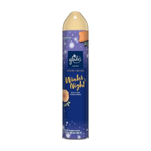 Ambientador Aerosol Glade Winter Night 400ml