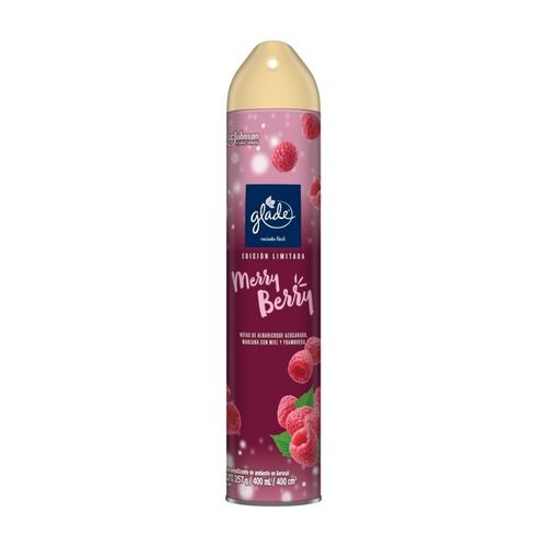 Ambientador Aerosol Glade Merry Berry 400ml