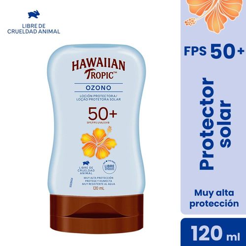 Bloqueador Hawaiian Tropic Ozono 120Ml