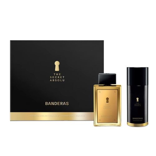 Set De Perfume  The Secret Absolu Antonio Banderas Hombre Edp 100 Ml + Deo Spray 150 Ml