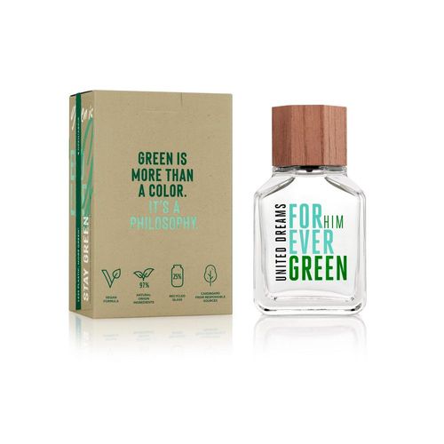 Perfume United Dreams Forever Green Benetton Hombre Edt 100 Ml