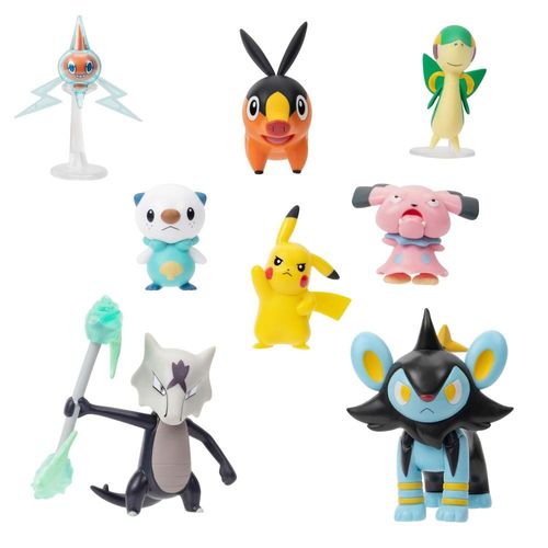 Multipack X8 Figuras Pokemon Batalla