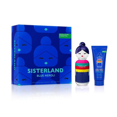 Set De Perfume Sisterland Blue Neroli Mujer Edt 80 Ml + Body Lotion 75 Ml