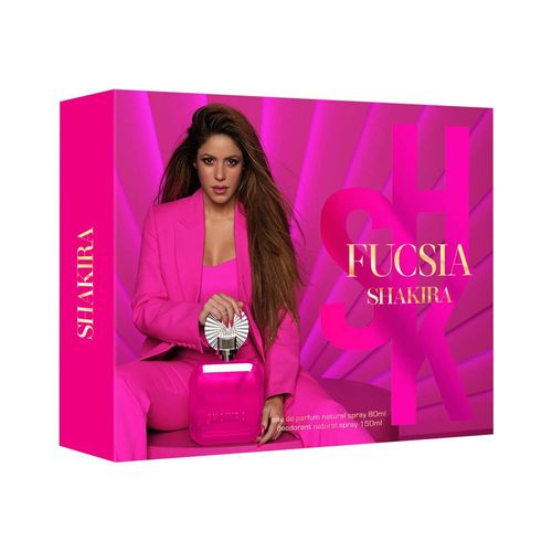 Set De Perfume Fucsia Mujer Edt 80 Ml + Deo Spray 150 Ml