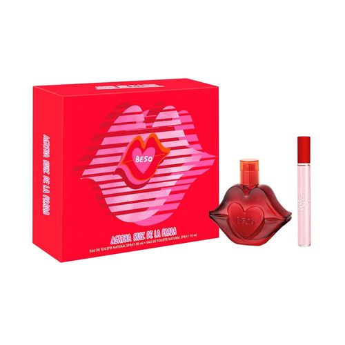 Set De Perfume Beso Mujer Edt 50 Ml + Travel Spray 10 Ml