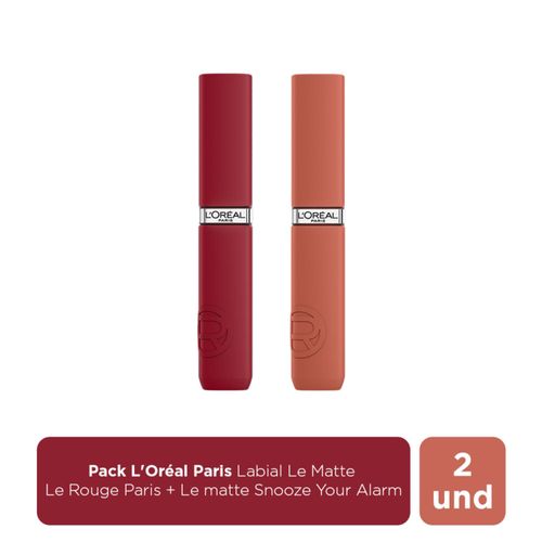 Pack Le Matte Rouge + Snooze Alarm