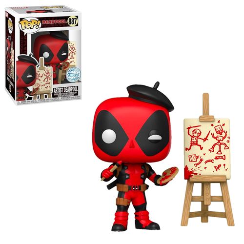 Funko Pop Deadpool - Artist deadpool #887