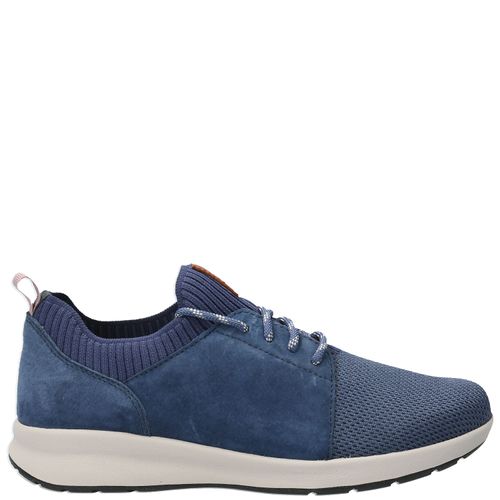 Zapatilla Para Mujer Cuero/Poliester Spinal Knit Navy Hush Puppies