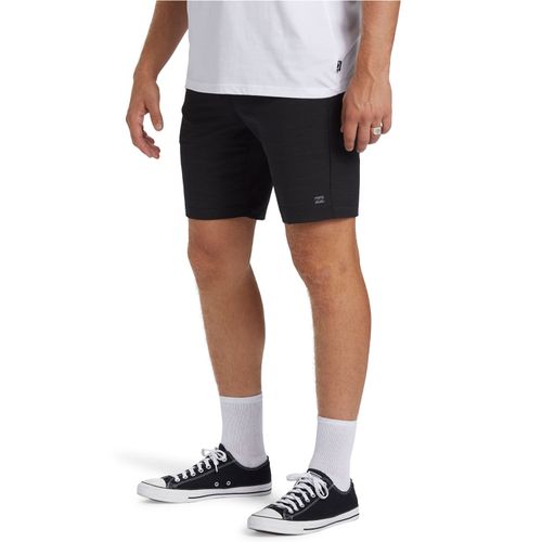 SHORT PARA HOMBRE  CROSSFIRE SLUB MID NEGRO BILLABONG