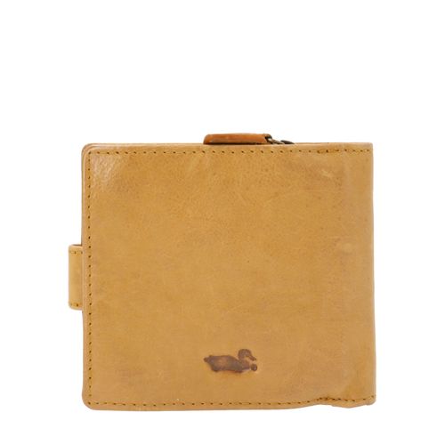 Billetera Para Mujer Cuero Ws Grace Wallet Amarillo Rockford