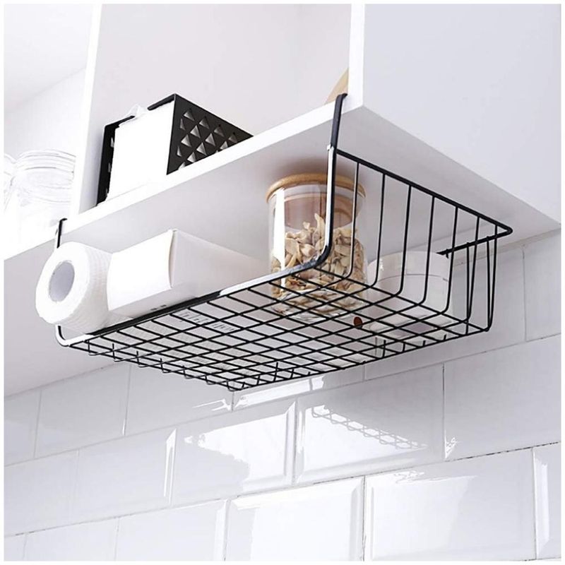 Canasta-Organizador-Colgante-Almacenamiento-Cocina-Negro-228C