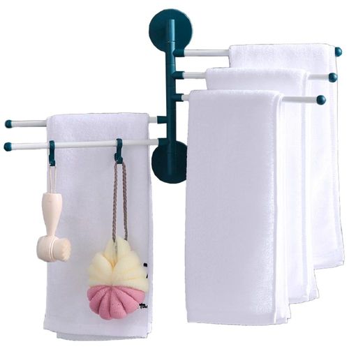 Toallero Giratorio Organizador Colgador Porta Toallas para Baño Cocina AZ T90