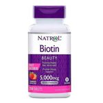 Biotina-Natrol-5000-Mcg-Crecimiento-De-Cabello-250-Tabletas