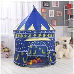 Carpa-Castillo-Infantil-Juguete-Azul