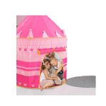 Carpa-Castillo-Infantil-Juguete-Rosa