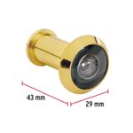 Ojo-magico-Mirilla-de-seguridad-Visor-para-puerta-Bronce-quemado-HERMEX